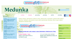 Desktop Screenshot of medunka.pvsp.cz